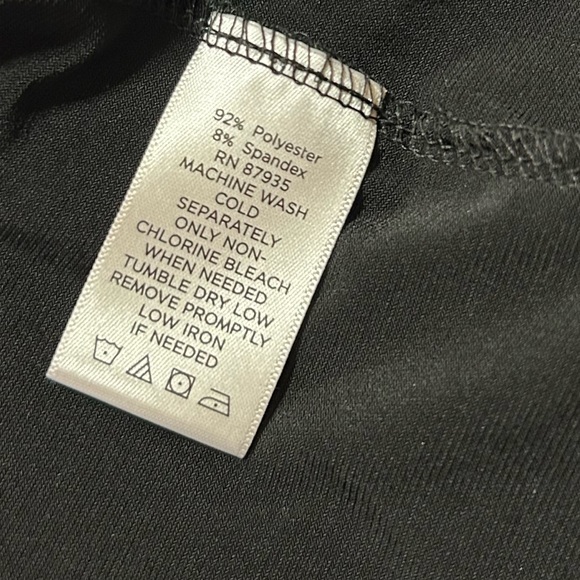 Susan Graver Split Flutter Sleeve Jersey Knit Dress - Picture 9 of 9